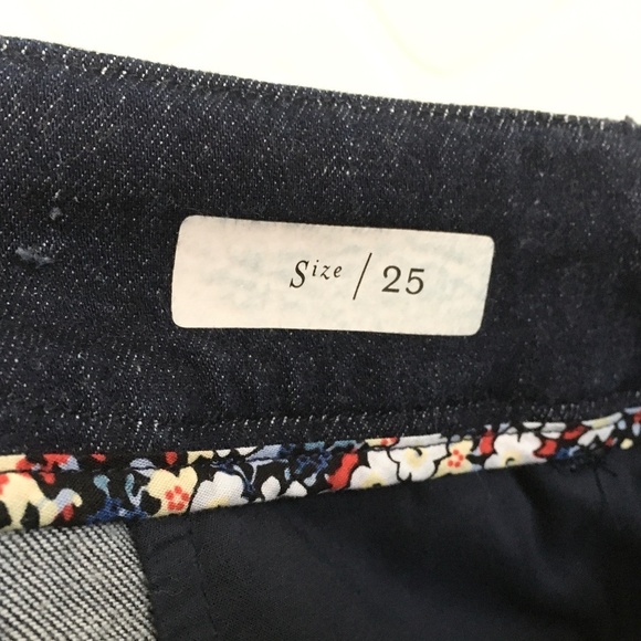 Anthropologie x Pilcro & The Letterpress Bell Bottom Jeans High Rise Flare Sz 25 - Picture 13 of 16